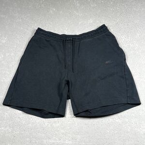 Nike Tech Fleece Shorts Mens Size XL Black Pocket Athletic Training Gym
